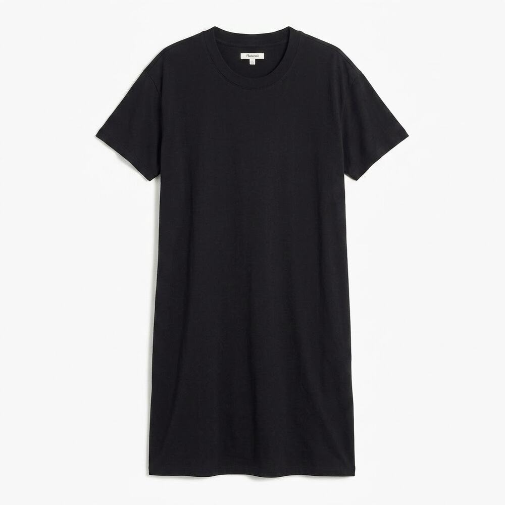 Madewell Black T-shirt Mini Dress Size Large